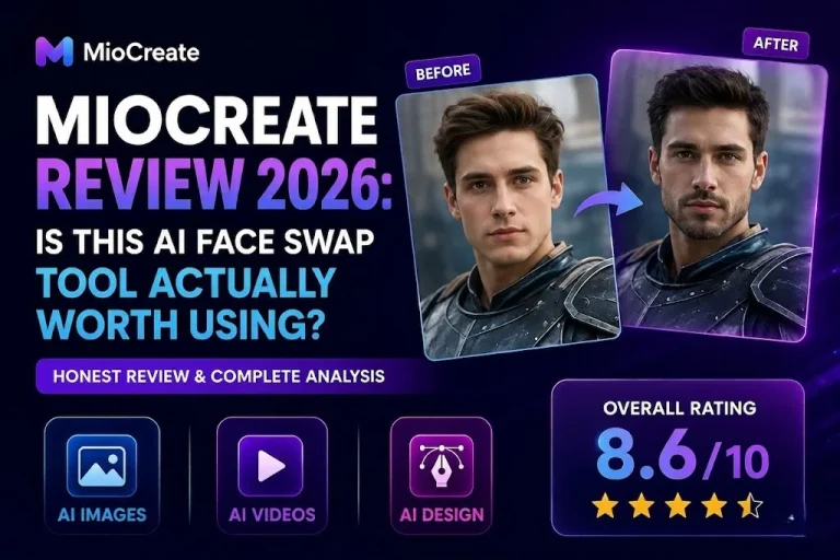 MioCreate Review 2026:  Is This AI Face Swap Tool Actually Worth Using?