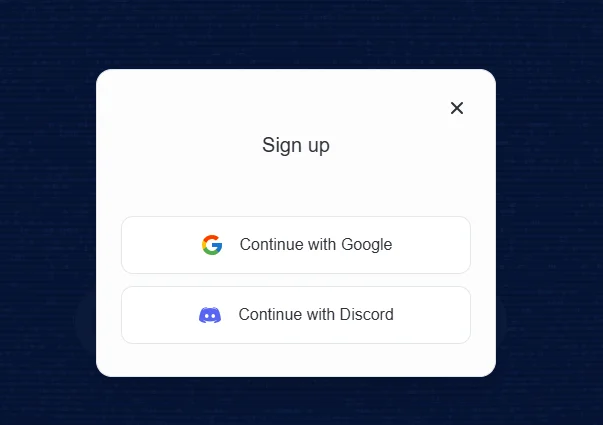 Sign Up for Midjourney