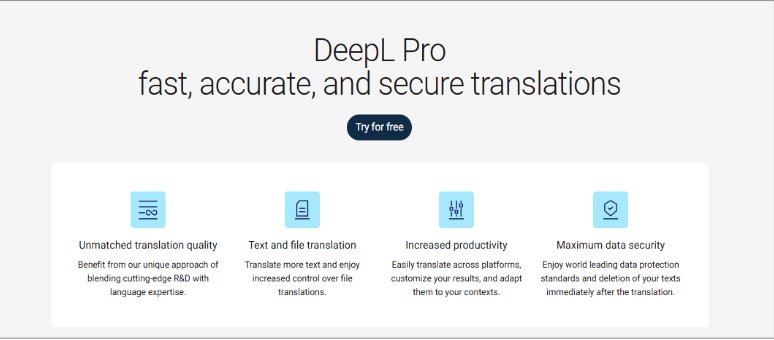 DeepL pro