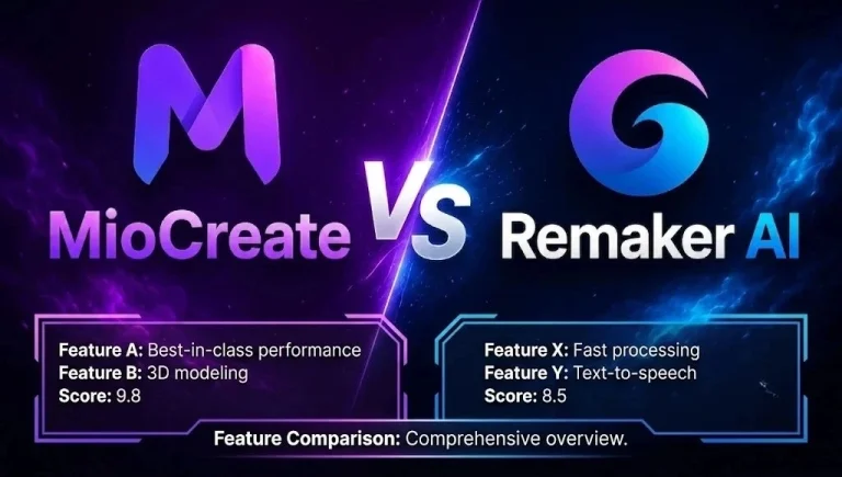 MioCreate vs Remaker AI:  Which Face Swap Tool Is Better in 2026?